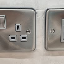 Chrome double sockets