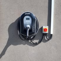 Wall-mounted EV charger & isolator